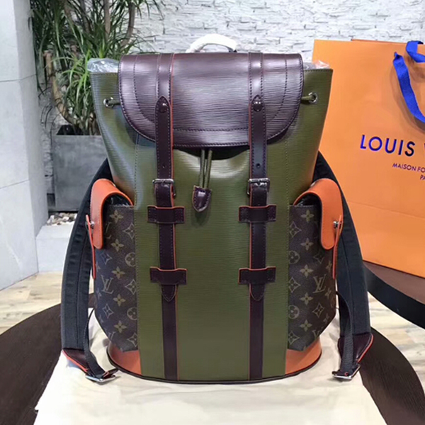 Replica Louis Vuitton x Supreme M53414 Christopher PM Backpack Epi Leather  For Sale