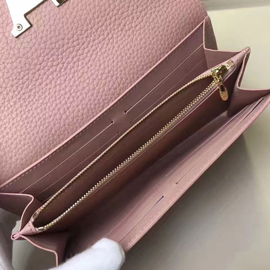 Replica Louis Vuitton M62157 Capucines Compact Wallet Taurillon Leather For  Sale