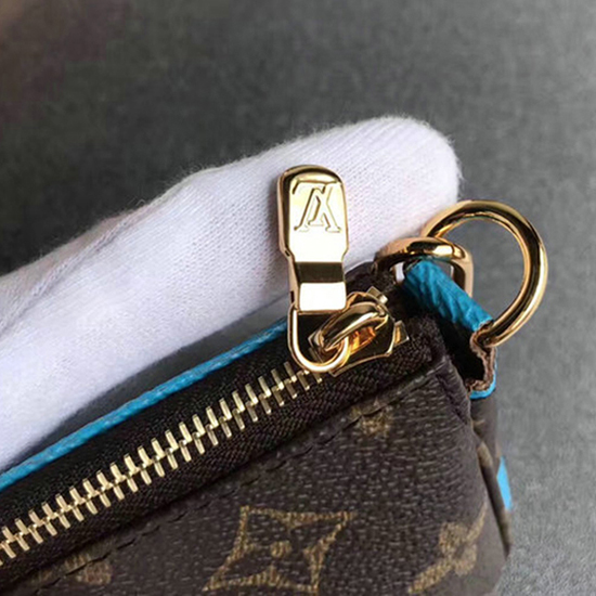 Louis Vuitton Mini Mylockme pochette Black Leather ref.189350 - Joli Closet