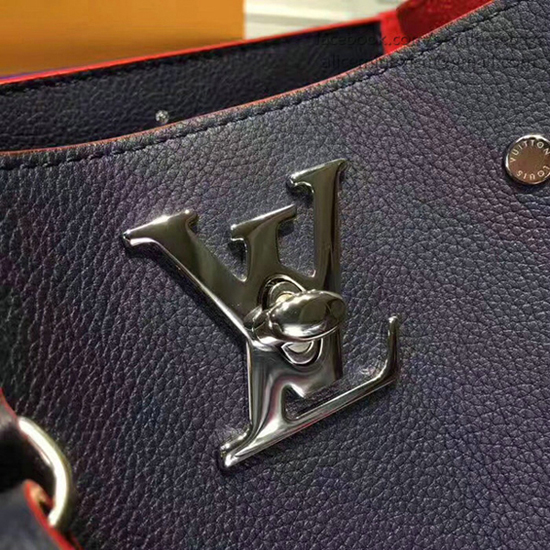 Replica Louis Vuitton Lockme Bucket M54680 Taurillon Leather For Sale