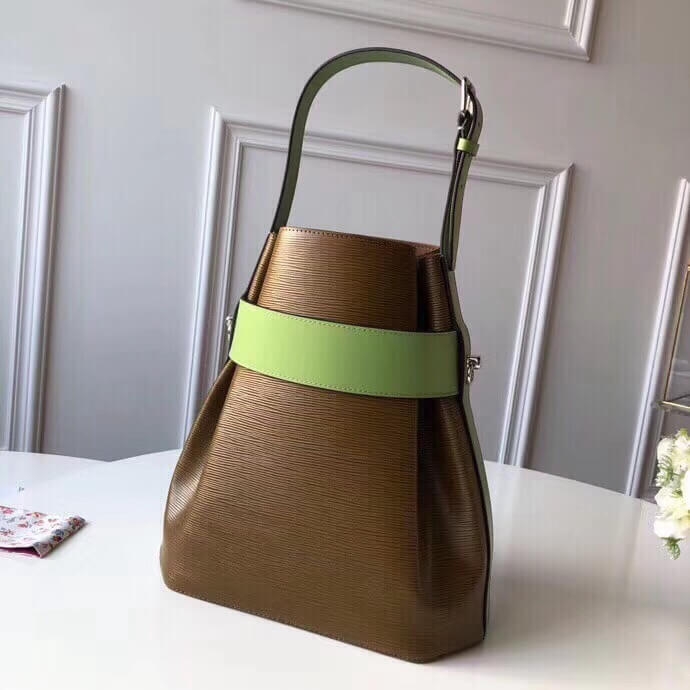 Louis Vuitton Army Leather Neo Vivienne Bag