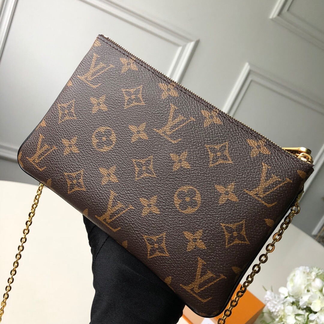 Louis Vuitton Kette Flower Full Zipper Bag