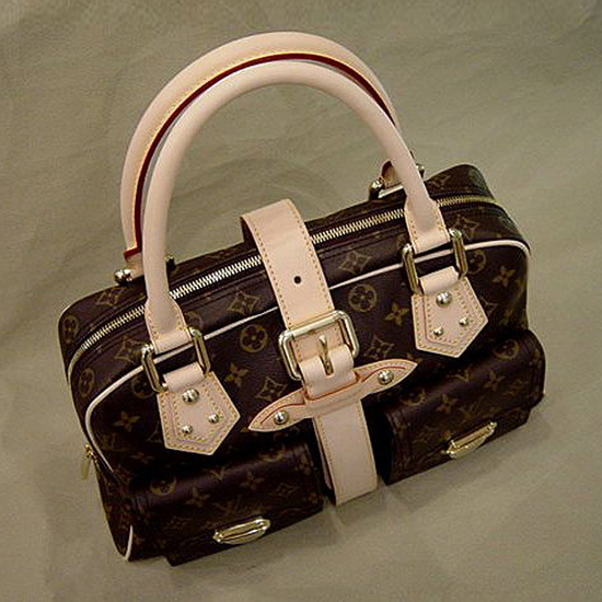Louis Vuitton Randonnee Backpack Chevron Canvas GM Brown
