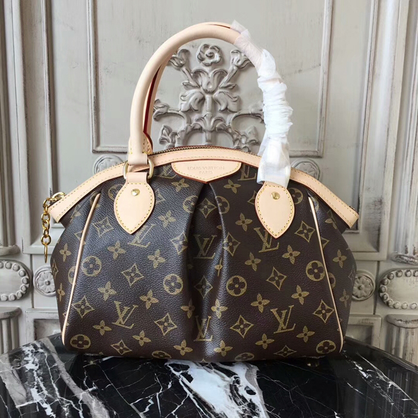 Embarrassing review: Authentic Tivoli PM (Discontinued) bag Louis Vuitton.  Involuntary ASMR 