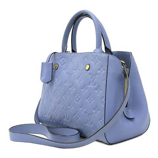 Replica Louis Vuitton M50038 Montaigne BB Tote Bag Monogram Empreinte  Leather For Sale