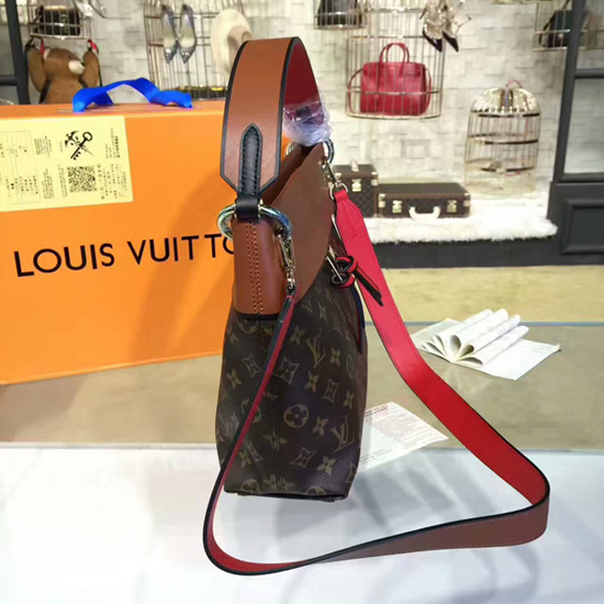 M43159 Louis Vuitton 2017 Monogram Tuileries Besace Handbag- Khaki