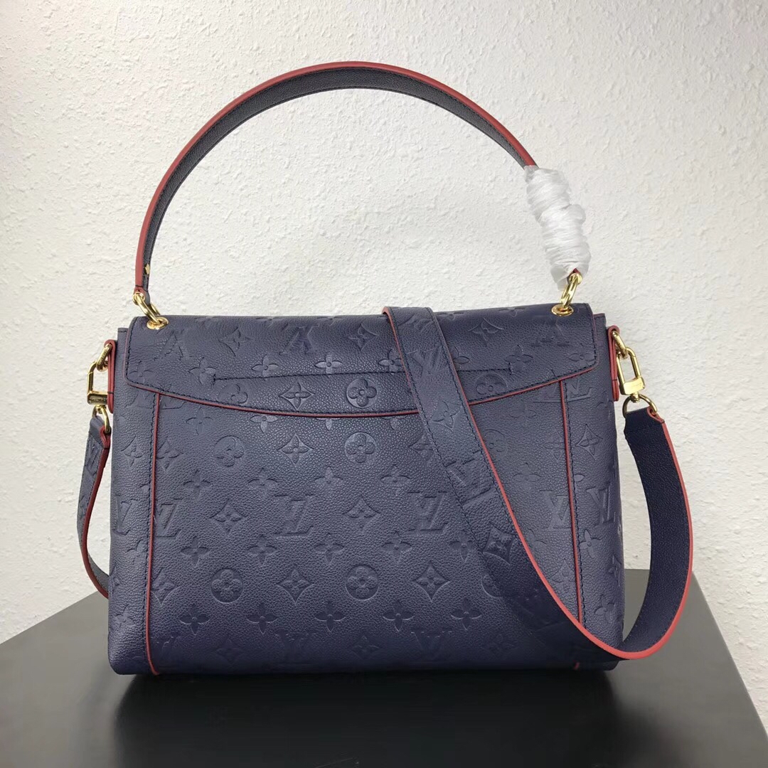 Navy Louis Vuitton Bag - 40 For Sale on 1stDibs  louis vuitton bags navy  blue, navy lv bag, navy blue louis vuitton tote bag