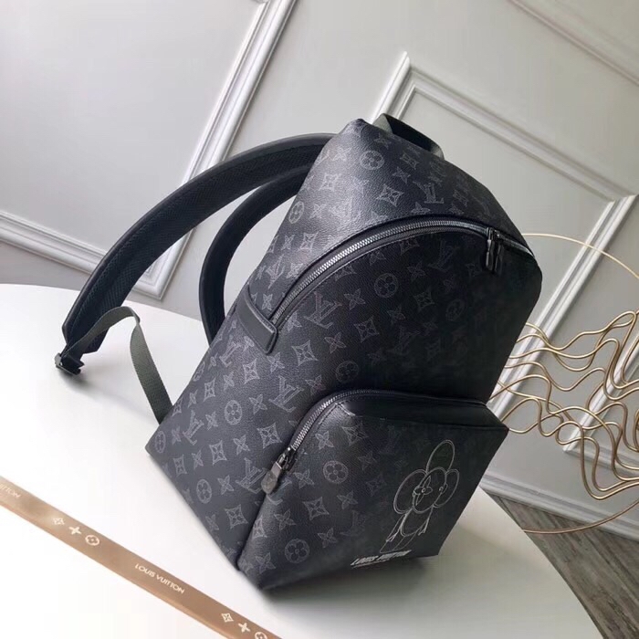 Louis Vuitton, Bags, Louis Vuitton Josh Backpack Limited Edition  Interlinked Logo Damier Graphite
