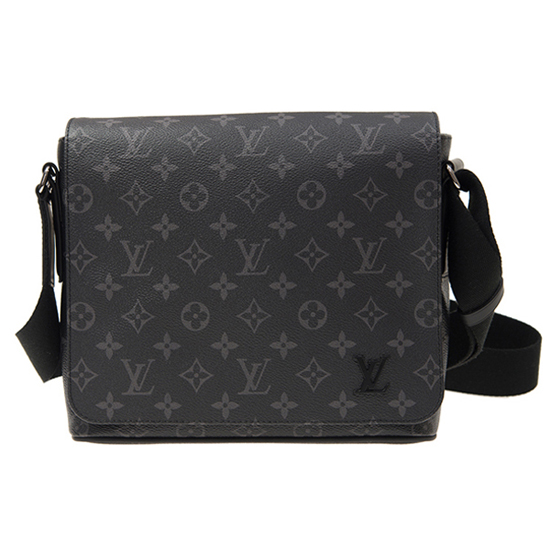 Louis Vuitton Messenger Multipocket Bag Patchwork Monogram Eclipse Canvas and Printed Leather Multicolor