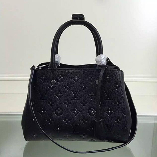 Louis Vuitton Saint Germain Handbag Monogram Empreinte Leather PM at  1stDibs