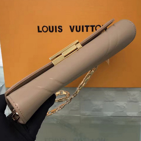 Louis Vuitton M51631 Chain Louise Gm Taurillon Leather
