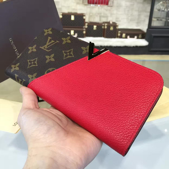 Louis Vuitton LV Monogram Kimono Wallet - Red Wallets, Accessories