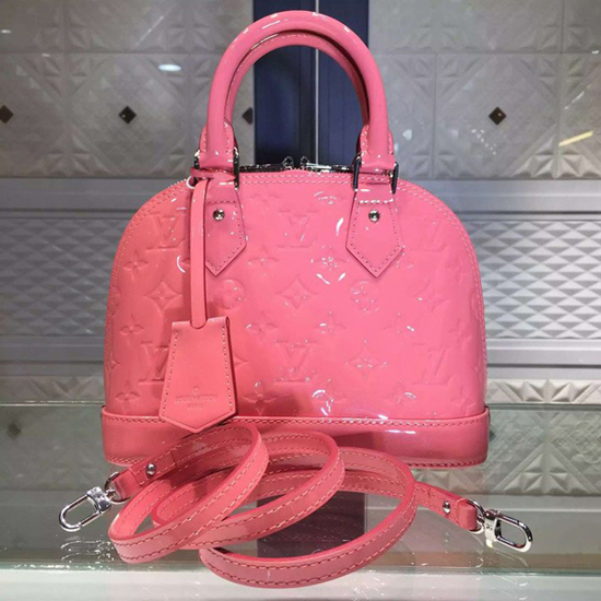 Louis Vuitton Alma Vernis Bag Reference Guide - Spotted Fashion