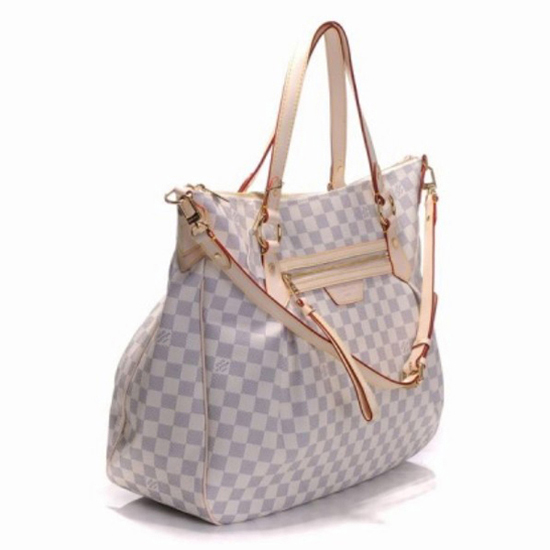 Louis Vuitton Damier Azur Canvas Evora MM Bag Louis Vuitton | The Luxury  Closet