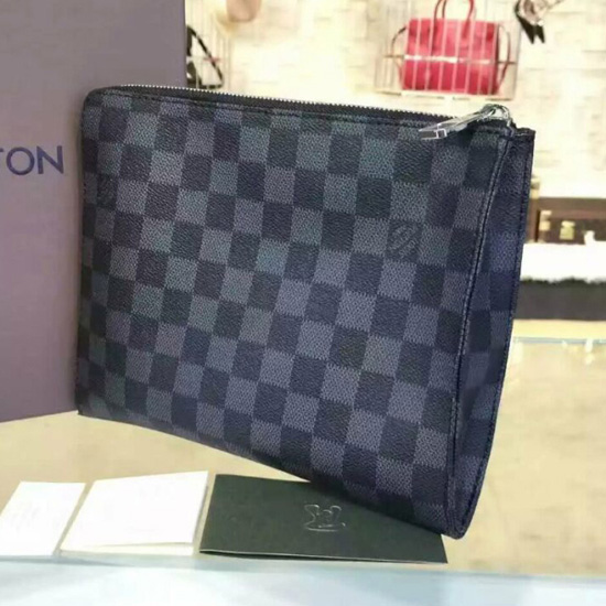 Pre-owned Supreme Louis Vuitton X Pochette Jour Epi Gm Black