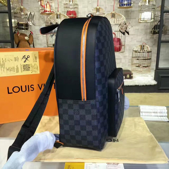 Louis Vuitton Josh Backpack Limited Edition Damier Graphite Giant Blue  1258591