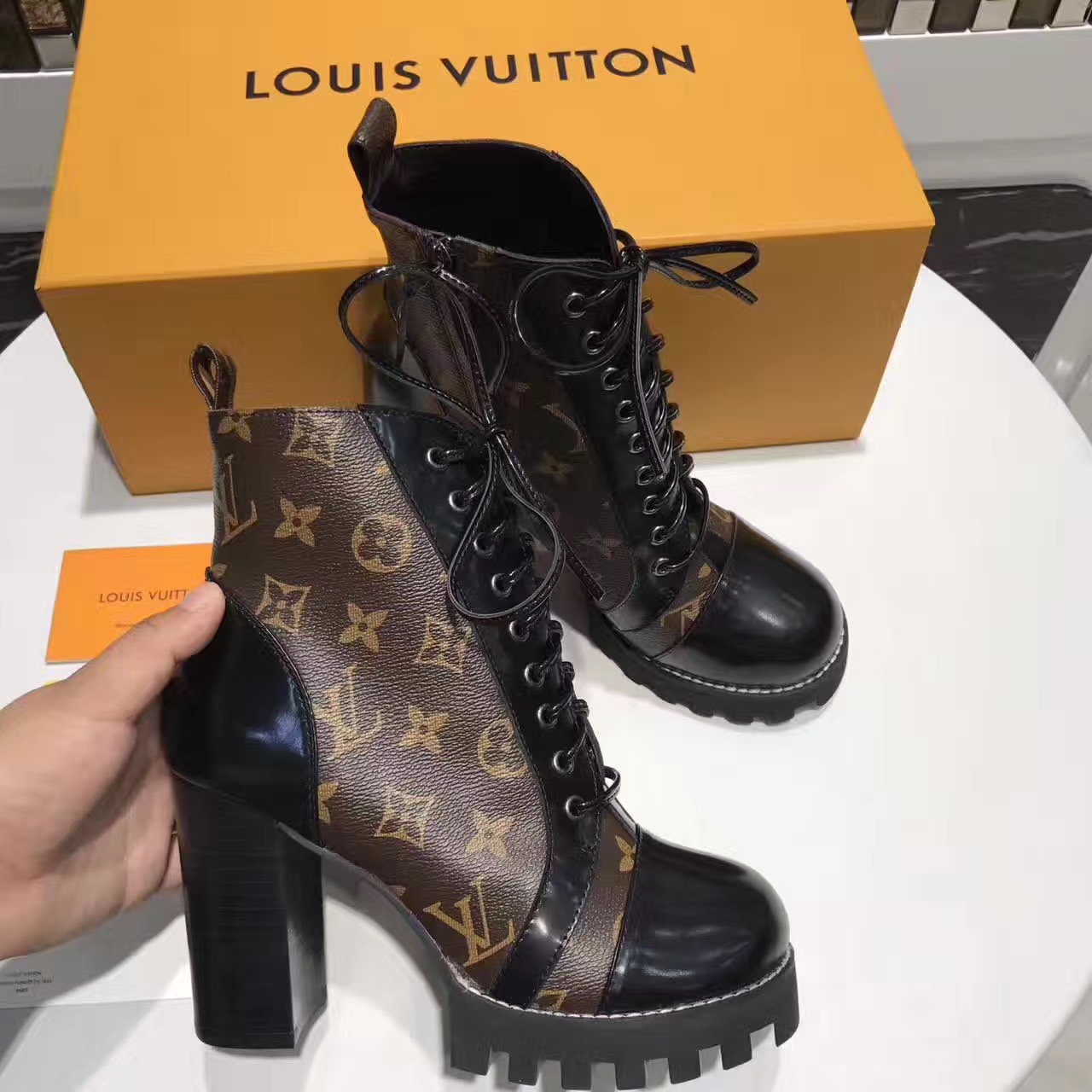 Compare prices for LV Hiking Ankle boot (1A5EZB) in official stores