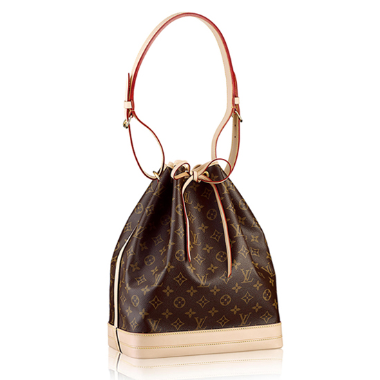 Louis-Vuitton-Monogram-Noe-Shoulder-Bag-Hand-Bag-Brown-M42224