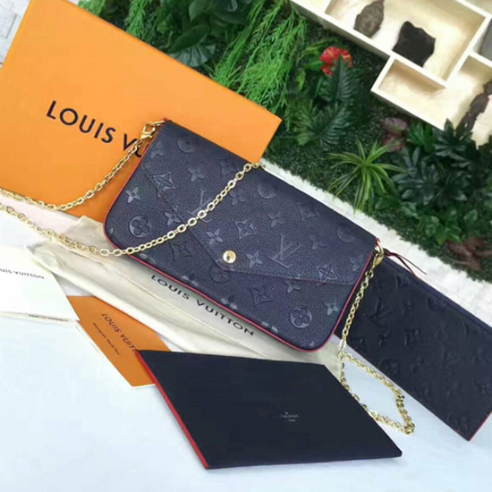 Louis Vuitton - FELICIE Chain Wallet Unboxing and Review 